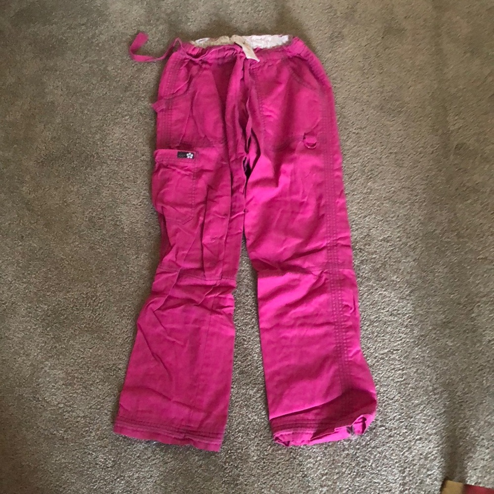 Koi pink scrub pants